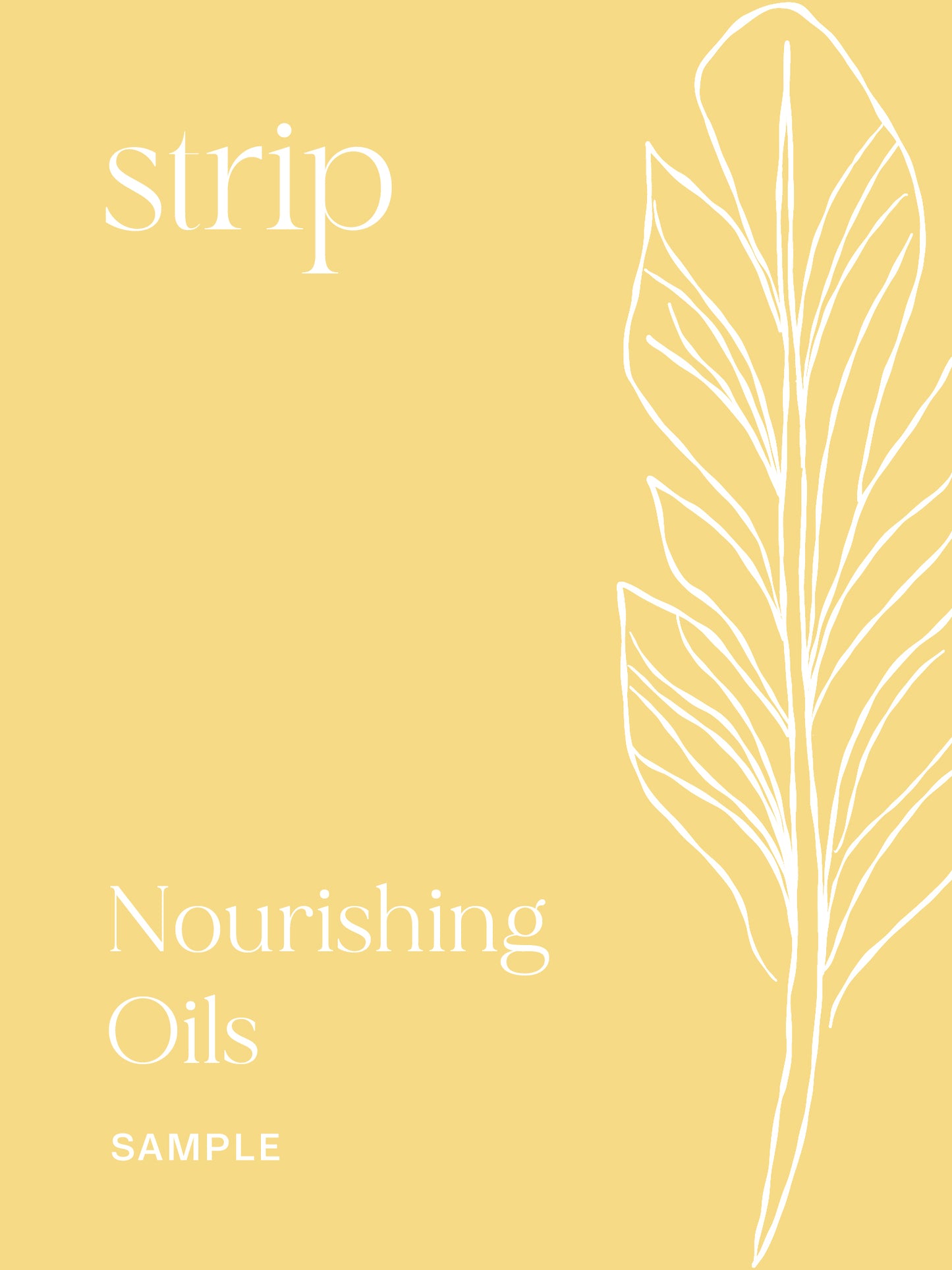 Nourishing Oil Samples - Hydration & Soothing in Every Drop